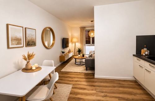 Griesheim Apartment | Comfortable Premium Business Apartment Darmstadt-Griesheim Including parking space