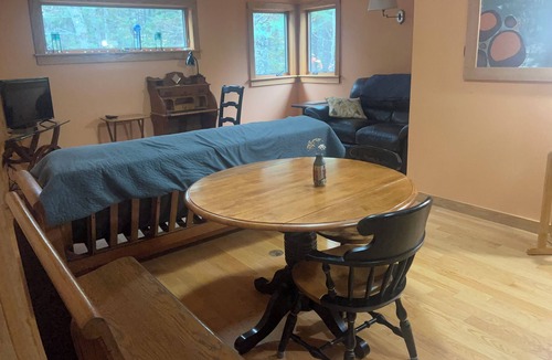 Mount Desert Apartment | Comfortable retreat in the woods, but close to Island attractions