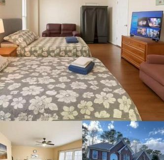 Chapel Hill House | Comfortable Rooms in A Single Family House in Chapel Hill near UNC Duke RTP, with Massage Chair