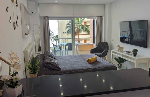 Marbella Seafront Promenade Apartment | Comfortable Studio in Marbella With sea Views