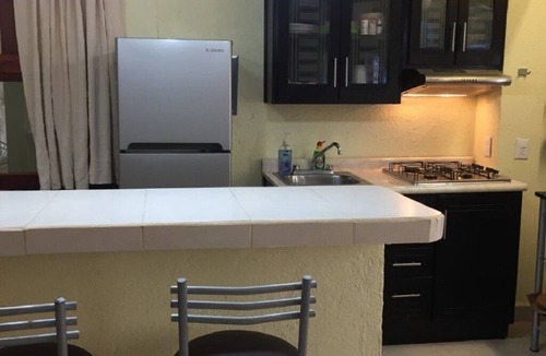 Playa la Madera Condo | Comfortable studio on ground level with full kitchen near pool