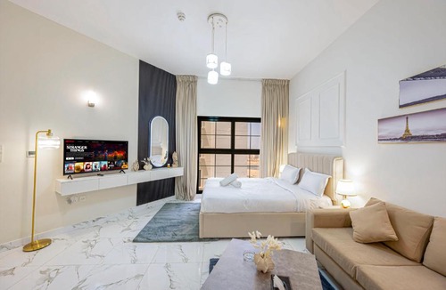 Dubai Apartment | Comfortable Studio with Dubailand Vibes