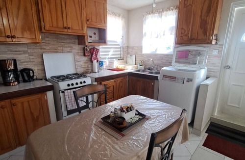Enterprise Apartment | Comfortable upstairs 2-bdrm 2 bthrm apartment with AC in Christ Church