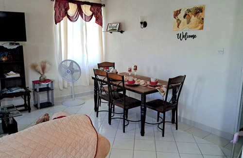 Enterprise Apartment | Comfortable upstairs 2-bdrm 2 bthrm apartment with AC in Christ Church