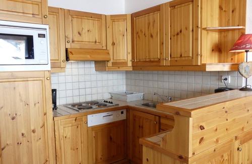 Meribel-Mottaret Apartment | Comfortable with large south terrace, pets allowed