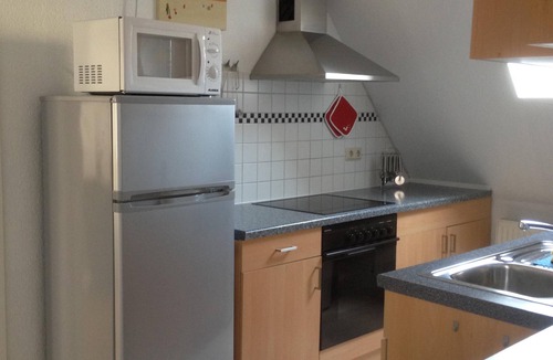 Bad Harzburg Apartment | Comfortably furnished apartment with sunny balcony - box spring bed