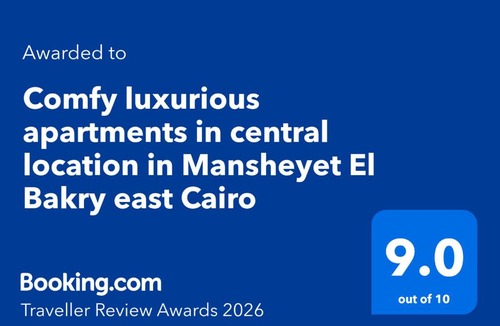 Cairo Apartment | Comfy luxurious apartments in central location in Mansheyet El Bakry east Cairo