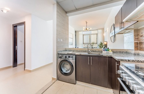 Al Barsha Apartment | Community View 1BR, Perfect Location Near Miracle Garden and Butterfly Garden