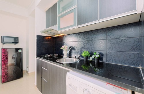 Cipulir Apartment | Compact White Tone 2Br At Pakubuwono Terrace Apartment