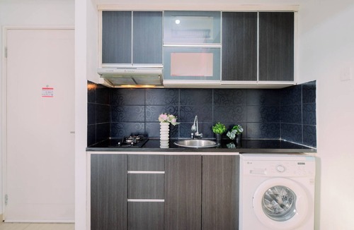 Cipulir Apartment | Compact White Tone 2Br At Pakubuwono Terrace Apartment