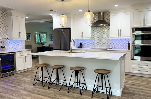 Palm River Estates House | Completely renovated 3-bedroom, heated pool home, privacy, near Naples beach!