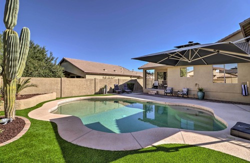 Estrella Mountain Ranch House | Complimentary Heated Pool: Goodyear Getaway!
