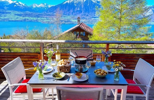 Sigriswil Apartment | Concierge, Lake Thun/Alps Scenic Views by SwissHut