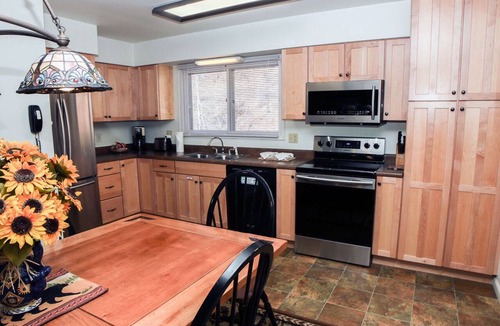 Estes Park Condo | Condo Overlooking Fall River