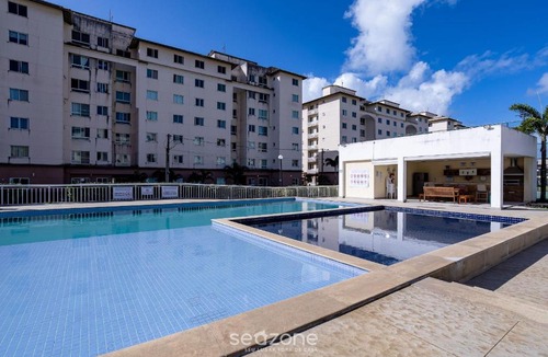 Sao Domingos Apartment | Condominium with a pool 850m from Praia do Sul, Ilhéus/BA VGT