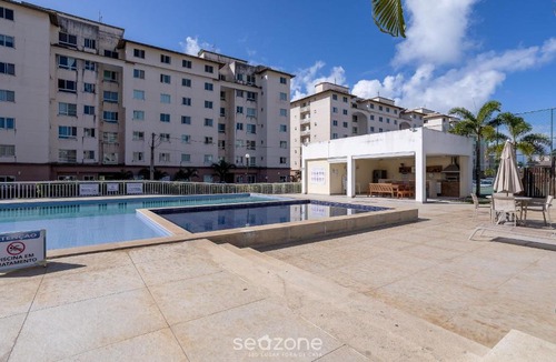 Sao Domingos Apartment | Condominium with a pool 850m from Praia do Sul, Ilhéus/BA VGT