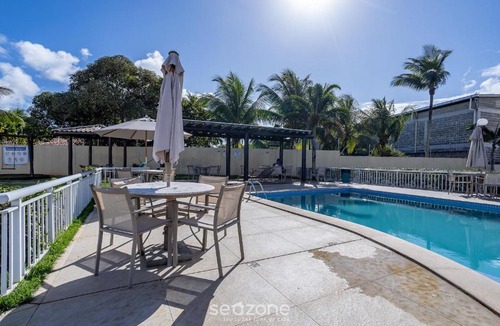 Sao Domingos Apartment | Condominium with a pool 850m from Praia do Sul, Ilhéus/BA VGT