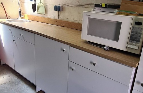 Coppenbrugge House | Construction trailer on the farm in the Weserbergland