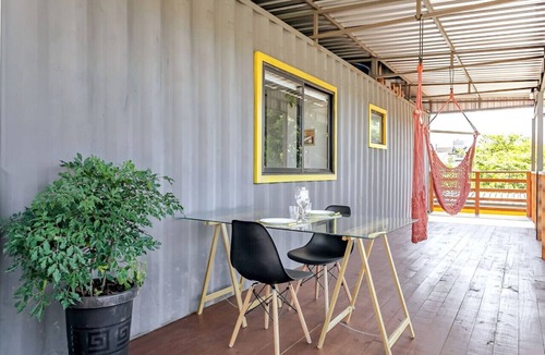 Lagoa da Conceicao Apartment | Container House|A/C|1000Mbps|Full Kitchen|BBQ