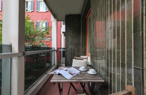 Porta Garibaldi Apartment | Contempora - Elvezia Park - 1bed, 1bath with balcony - E15