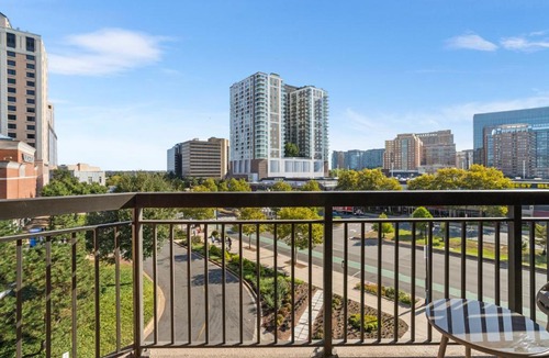 Pentagon City Apartment | Contemporary Arlington Apartment Featuring City Views