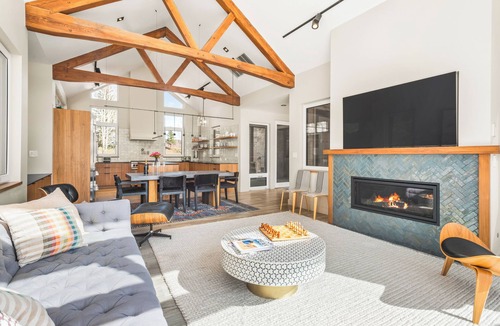 Aspen Glen House | Contemporary Mountain Luxury with Hot Tub & Views