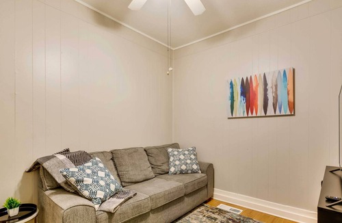 Capital View Apartment | Convenient Little Rock Rental w/ Shared Yard!