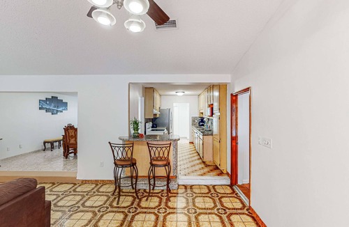 Orient Park House | Conveniently located home with private pool patio foosball and private WD