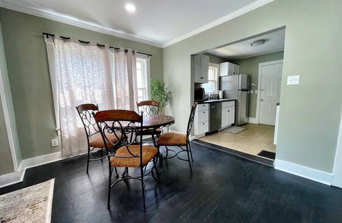Topeka House | Conveniently Located Modern Bungalow