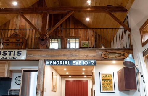 St. Johnsbury Center House | Converted antique barn on Main Street in St. Johnsbury, Vermont