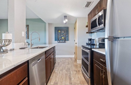 Palm Harbor Condo | Copperheads 14th Hole Tee Box View