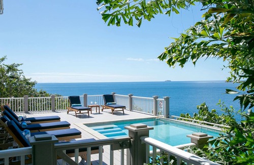 Estate Chocolate Hole and Great Cruz Bay Villa | Coqui: Newly Renovated! Full AC! Fantastic Views!