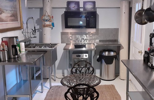 Carova Beach Apartment | Corolla -4WD area, ground floor apt, 1 minute drive to the beach 5 min walk.