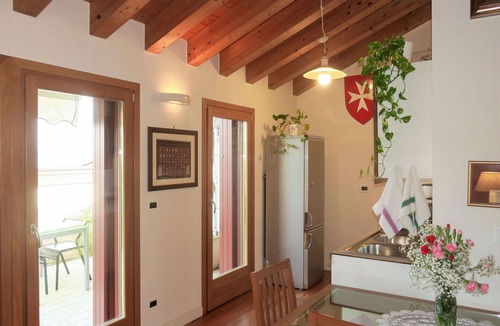 Codroipo Apartment | Cosy apartment for 2 guests with A/C, WIFI, TV, terrace and parking