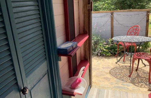 Mortain-Bocage Cabin | Cosy cabin, self contained. Own parking, patio and garden. Ideal bikers, walkers
