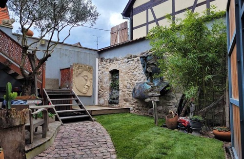Kientzheim Apartment | Cosy Studio 2 steps from the vineyard, fully equipped kitchen, free parking, garden area