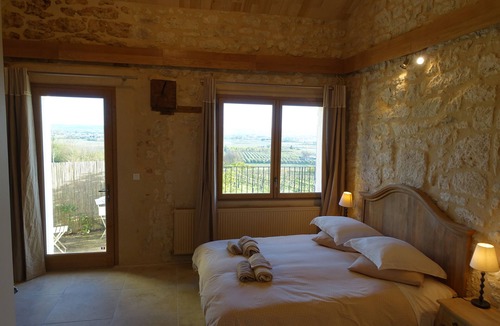Saussignac House | Cottage de Luxe 2 a 3 Personnes - vue Imprenable et Piscine sur Place Ferme bio