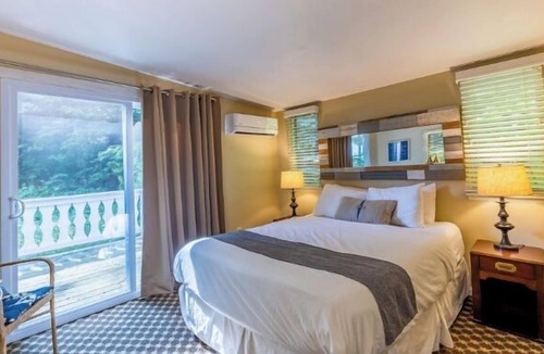 Whitehall Resort | Cottage E - Handicap accessible entrance ramp. 2 bedrooms
