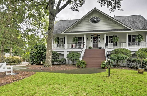 St. James Cottage | Cottage Garden Home w/ Screened Patio & Yard!