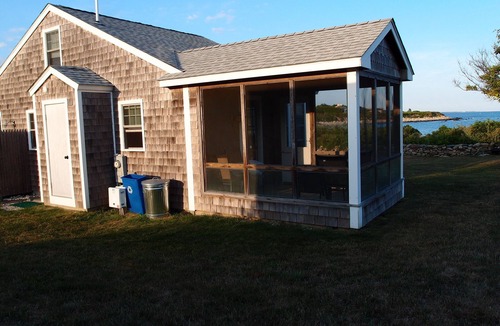 Little Compton Cottage | Cottage on Ocean Cove, End of Private Rd, Beach Front, Abundant Wildlife!