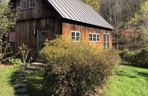 Hartland Four Corners Cottage | Cottage perched above Lull's Brook.