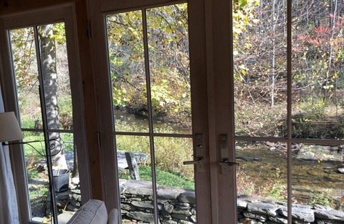 Hartland Four Corners Cottage | Cottage perched above Lull's Brook.