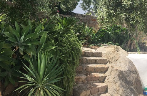 Panarea Apartment | Cottage with large garden in the center of Panarea