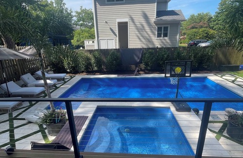 Dodds Addition Cottage | cottage with pool and hot tub in Dewey-inquire about long-term off-season rental