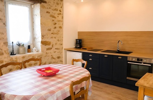 Sainte-Scolasse-sur-Sarthe House | Country House with Private Terrace, Garden, and Wi-Fi in Sainte-Scolasse-sur-Sarthe