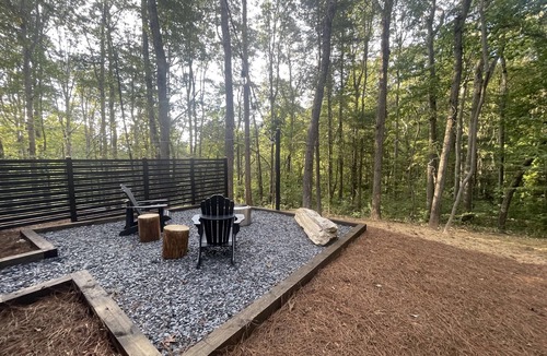 Sautee Nacoochee Cottage | Couples Getaway | Dual-Head Shower for Two