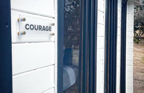 Dripping Springs Cabin | Courage Cabin @ 13 Acres - Stay/Shop/Yoga/Swim