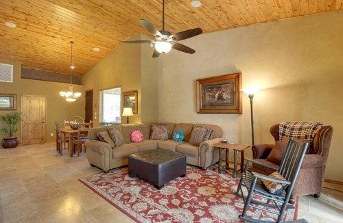 Torreon Villa | Covered Deck: Cozy Show Low Villa in Torreon!