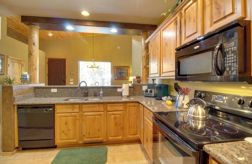 Torreon Villa | Covered Deck: Cozy Show Low Villa in Torreon!