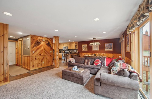 North Creek House | Covered Heated Pool + Rec Lounge | North Creek Stay | Lies by AvantStay